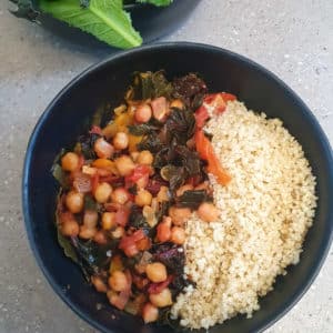 Chickpea meal