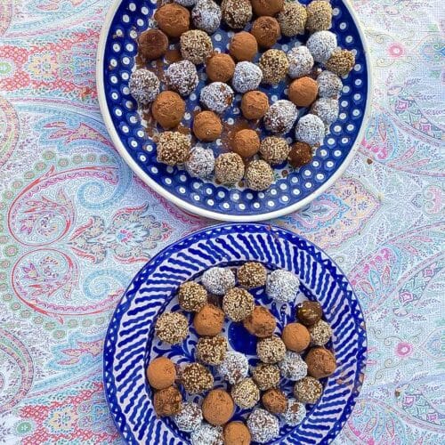 protein-rich nuts and seeds balls