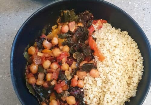 Chickpea meal
